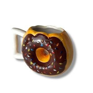 Comfify Mug Donut Ceramic Coffee Cup Collectible Gift Kawaii Cute Unique Novelty